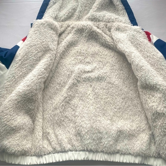 “KING” Boys Color-block Jacket Faux Fur Inner Lining Polyester Size 7Y NWOT - Picture 4 of 8